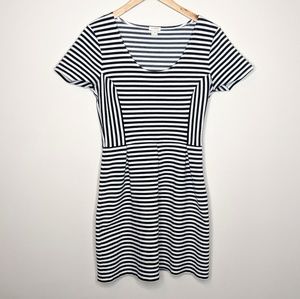 EUC JCREW striped dress 6